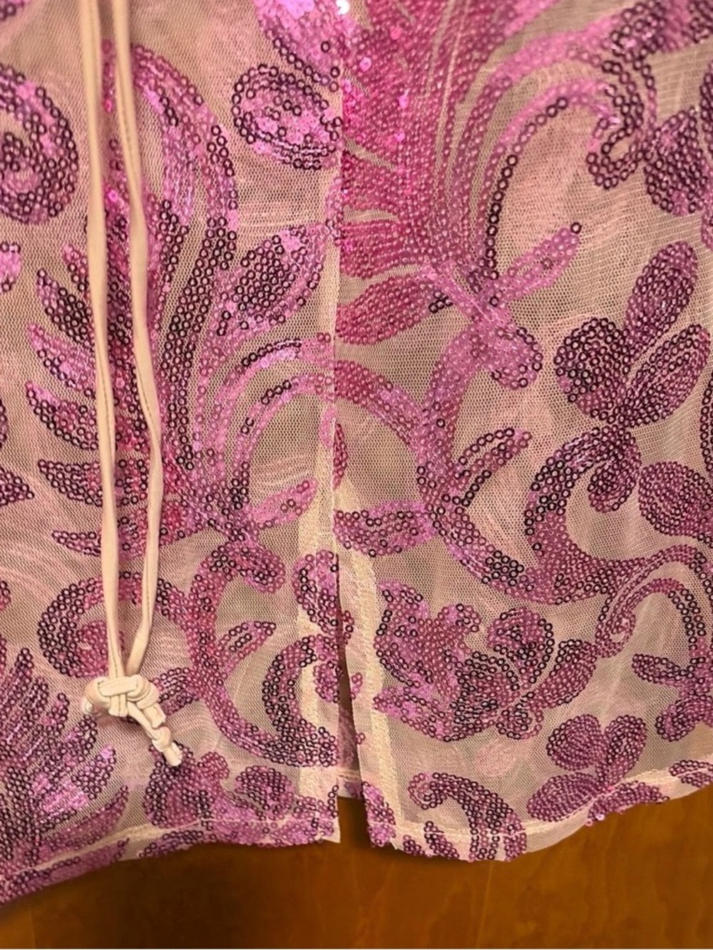 BEBE Women's Sequin Dress (L) - Picture 8 of 8
